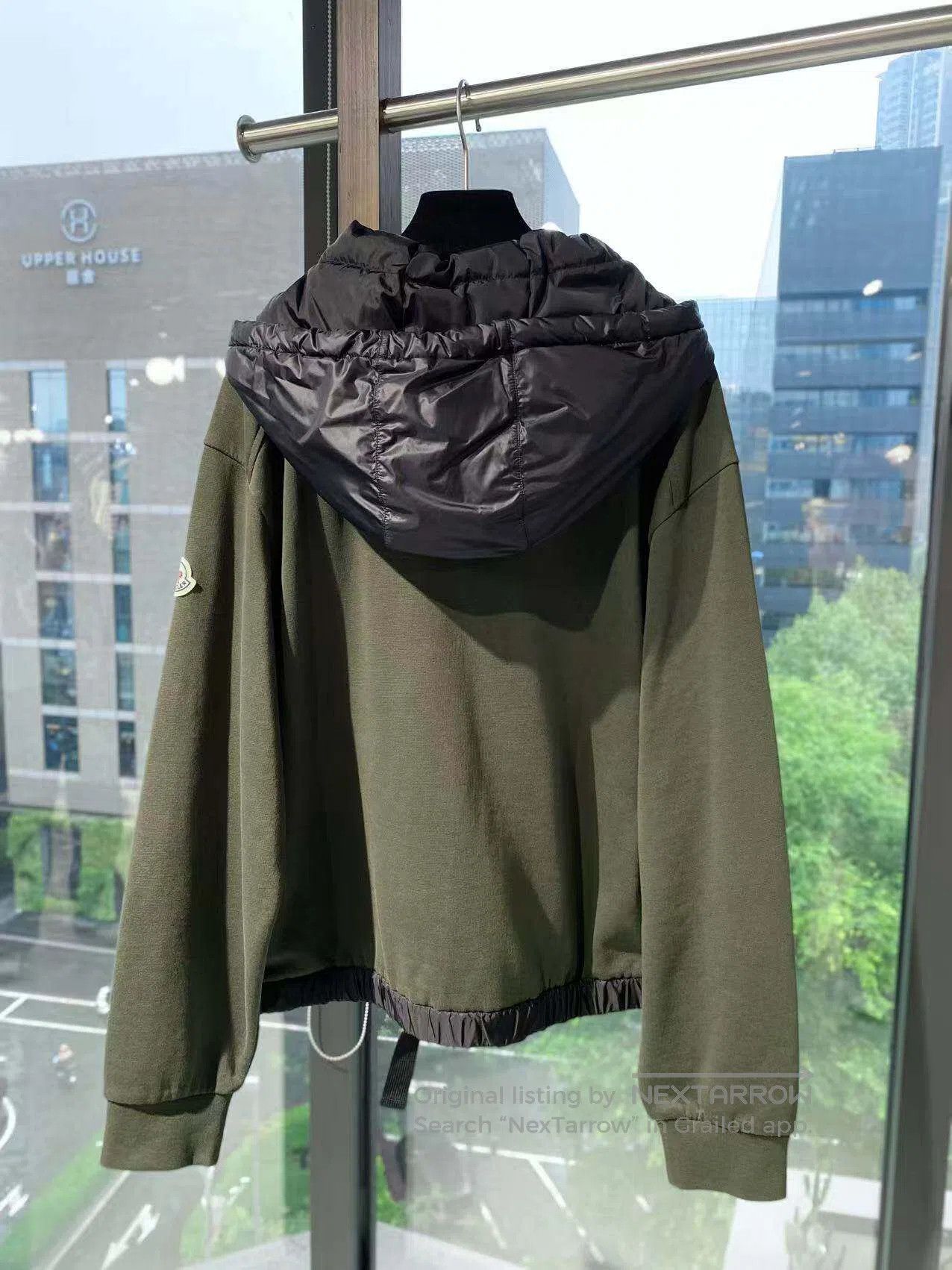 Moncler Moncler Color-blocked sleeve label hoodie| Size L / US 10 / IT 46 - 3 Thumbnail