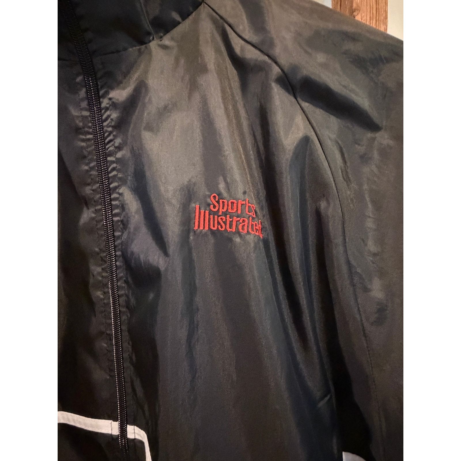 Unowned Black & white Sports illustrated Fullzip windbreaker-XL Size US XL / EU 56 / 4 - 2 Thumbnail