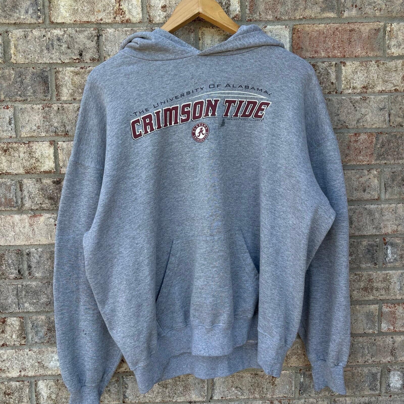 Other Vintage 90s Alabama crimson tide hoodie Size US L / EU 52-54 / 3 - 1 Thumbnail