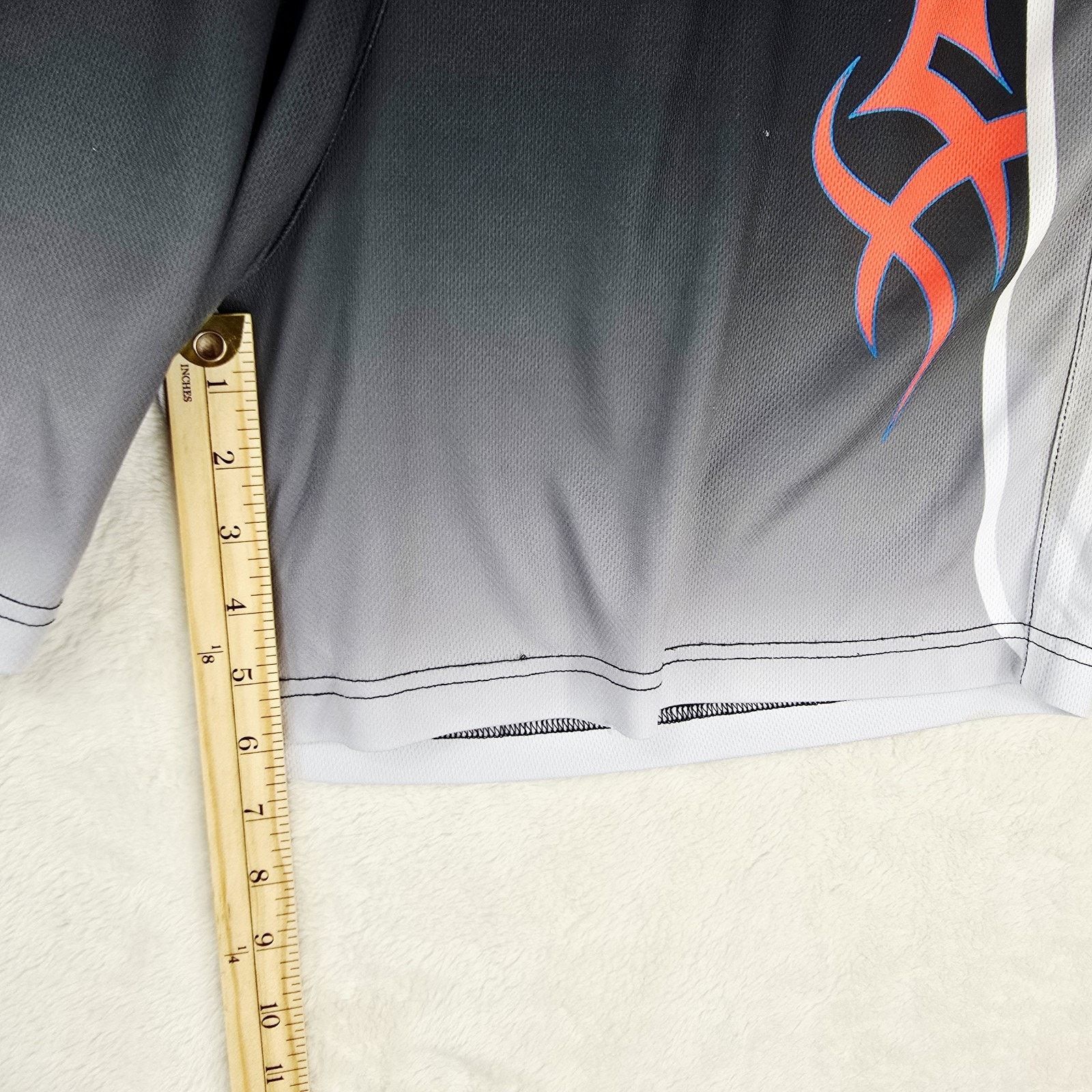 Heron Preston Heron Preston Dry Fit Shorts Mens XXL Y2K Tribal Flames Size US 34 / EU 50 - 10 Thumbnail