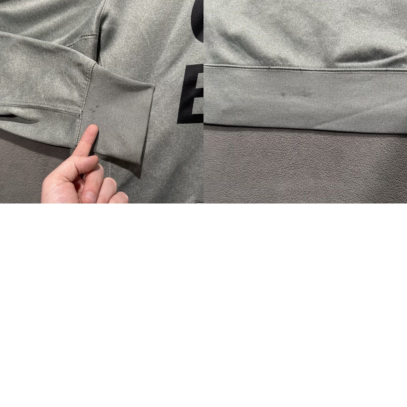 Nike Nike Therma-Fit Beast Swoosh Hoodie Mens XL Gray Pullover Sweatshirt GUC Size US XL / EU 56 / 4 - 8 Thumbnail