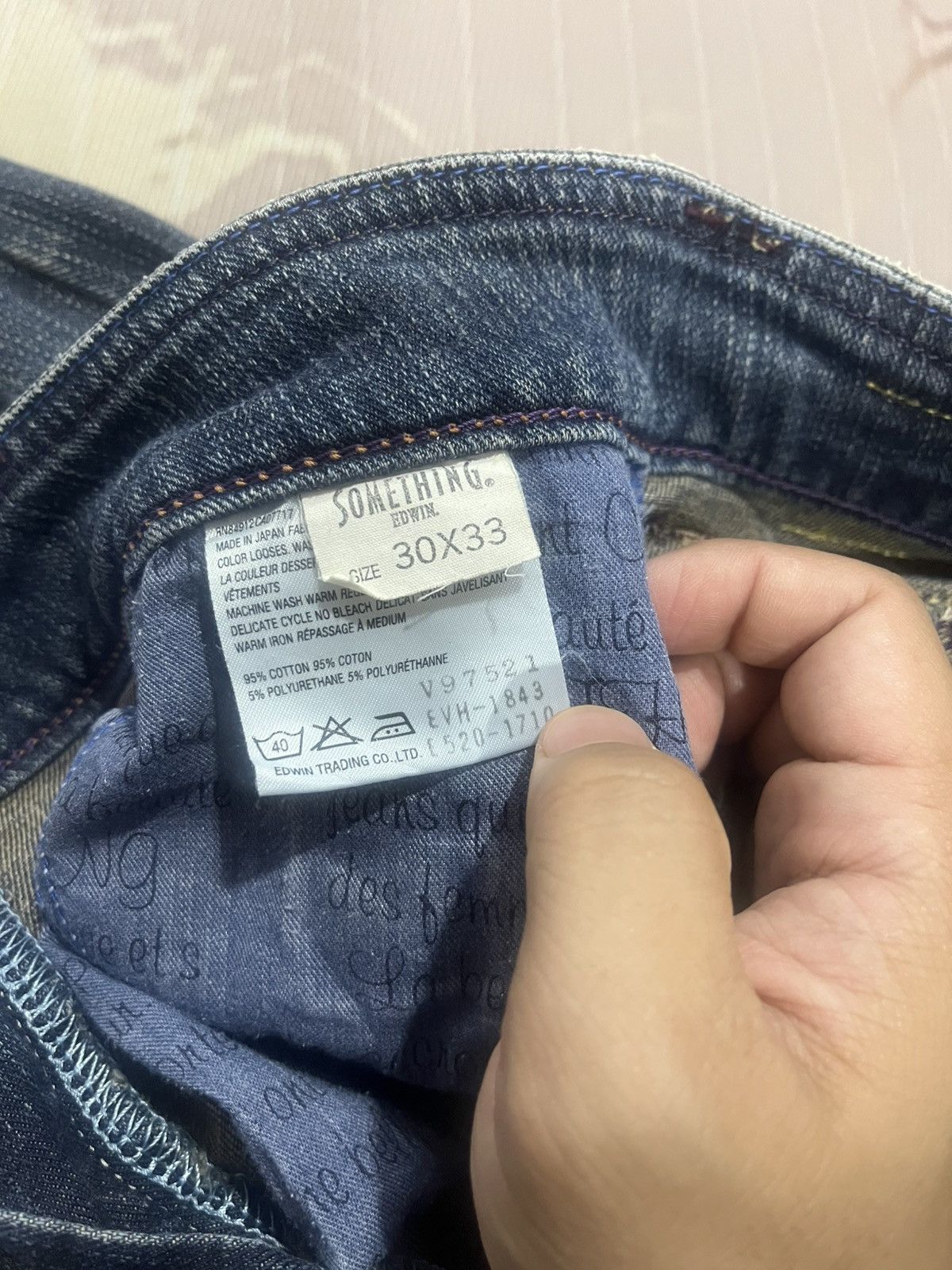 Edwin Edwin Blue Trip 503 x Venus Celebrity Flared Denim Set Size 29" - 19 Thumbnail