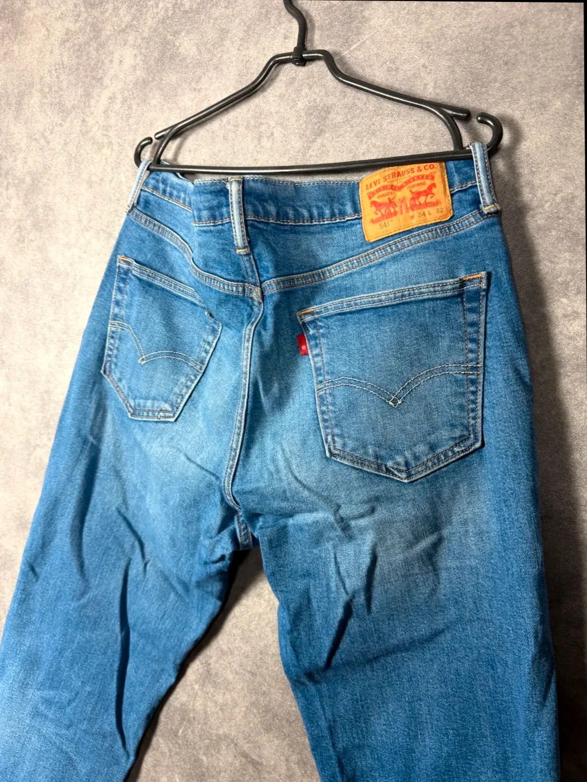 Levi's Levi's Strauss 541 straight leg jeans light blue Size US 34 / EU 50 - 2 Thumbnail