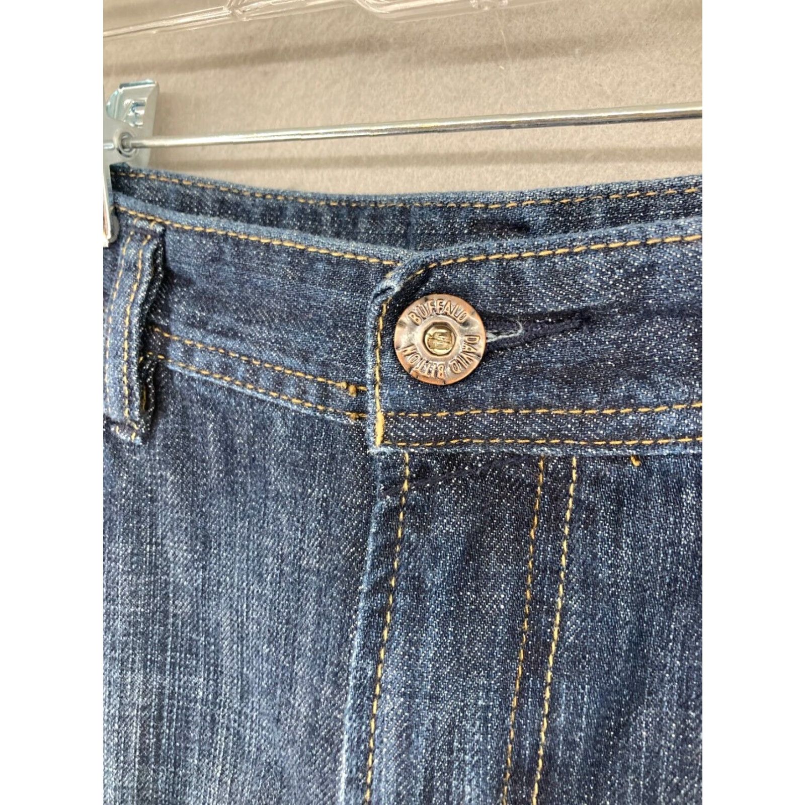 Vintage BUFFALO JEANS Relaxed FIT Jeans Dark Wash 34x30 Men Blue Denim 90s? 2000s STYLE Buffalo Driven-X Mens Inseam 30in Size 34 Size US 34 / EU 50 - 5 Thumbnail