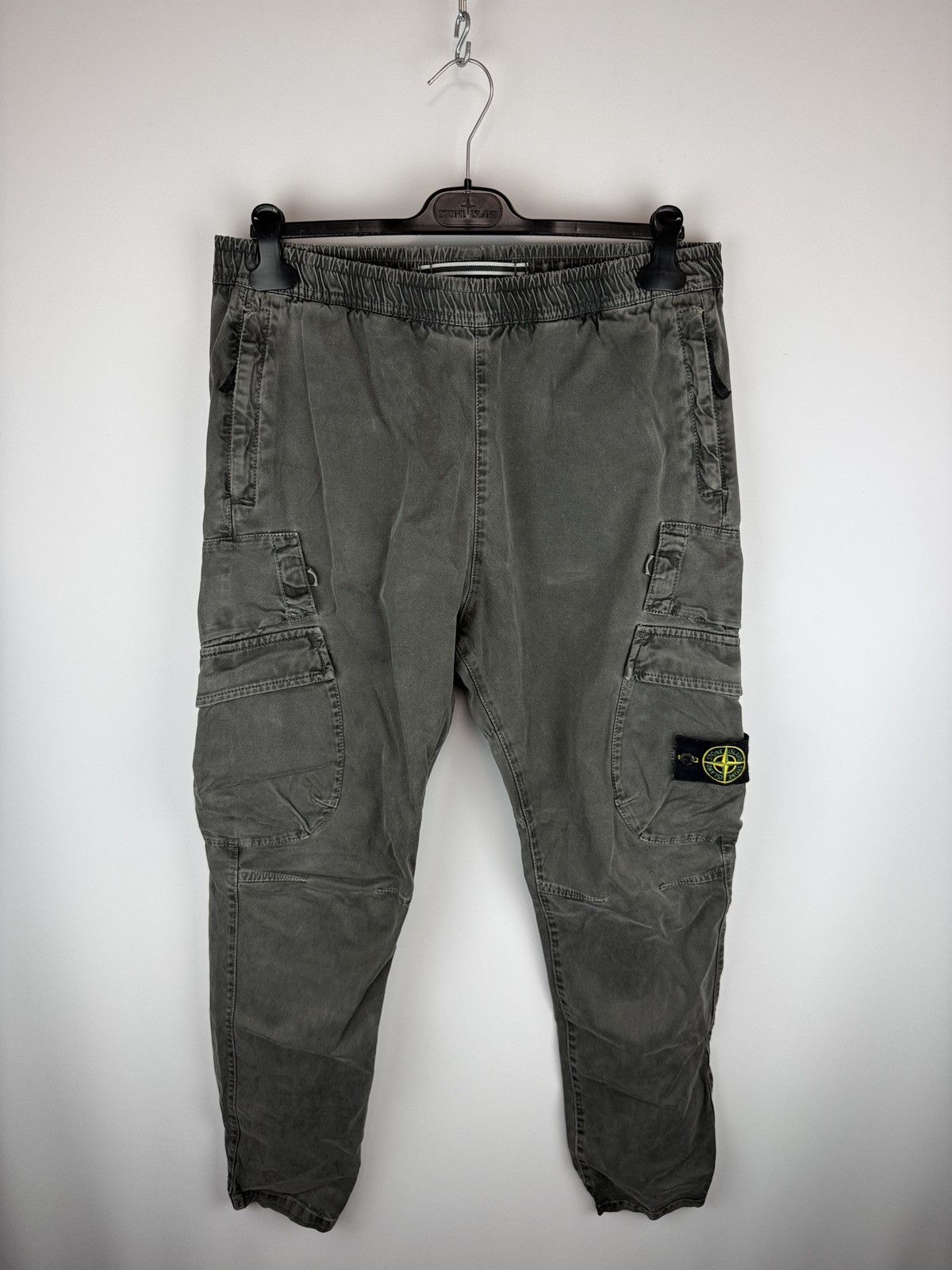 Stone Island Dark grey Stone Island cargo trousers Size US 33 - 1 Thumbnail
