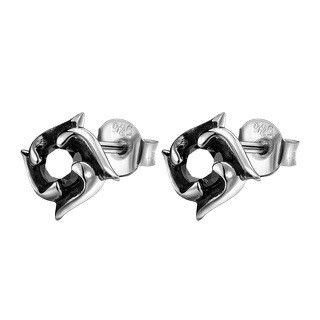 Jewelry × Sterling Silver Vibe Earrings One Pairs Chrome Jewelry Size ONE SIZE - 5 Thumbnail