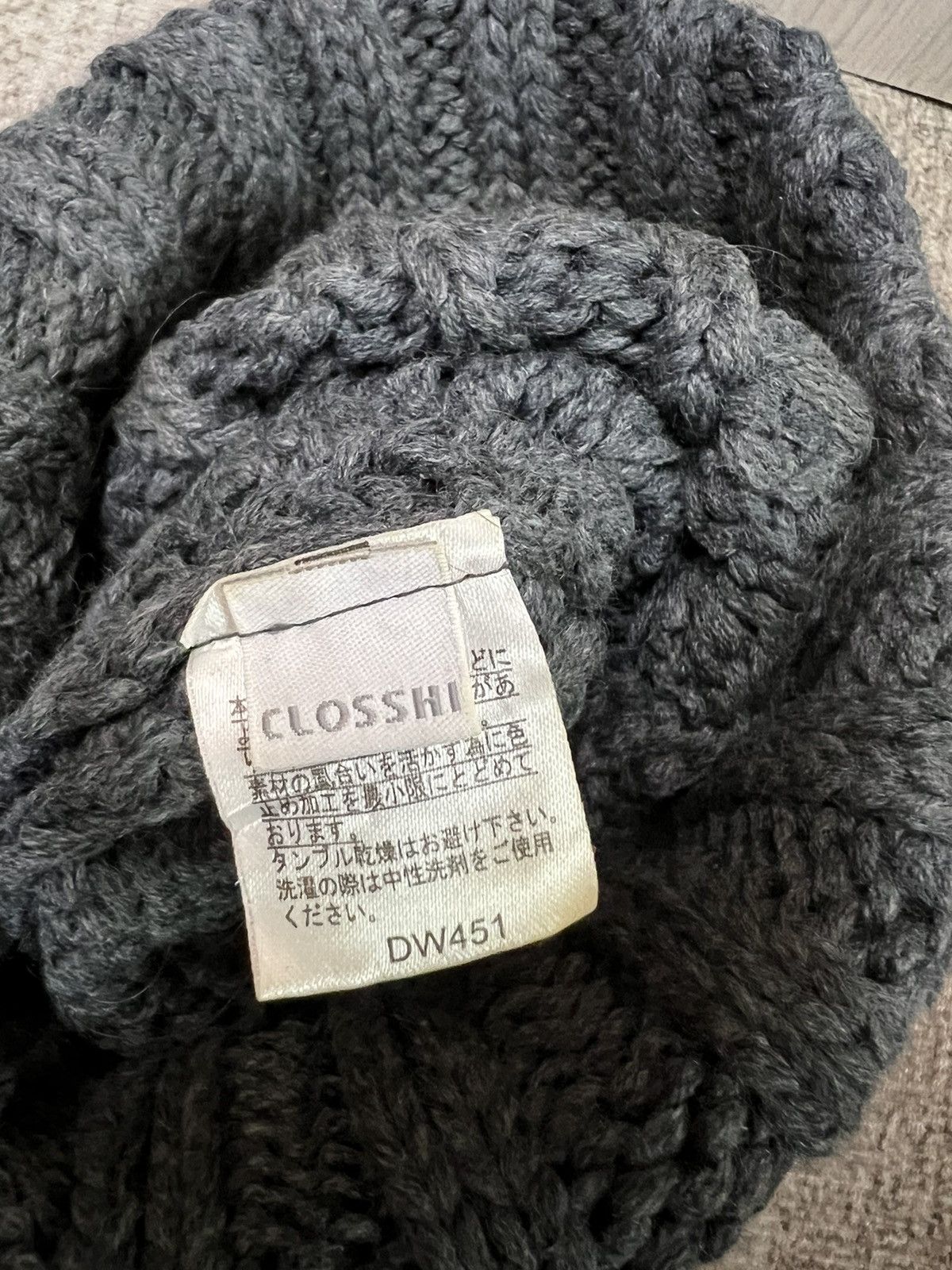 Harris Tweed Harris Tweed Closshi Crochet Beanie hats Size ONE SIZE - 6 Thumbnail