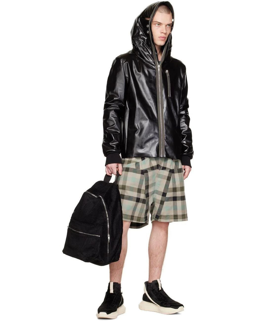 Rick Owens 🔥$4.5K VALUE🔥Rick Owens Black Gimp Jacket Size US L / EU 52-54 / 3 - 2 Thumbnail