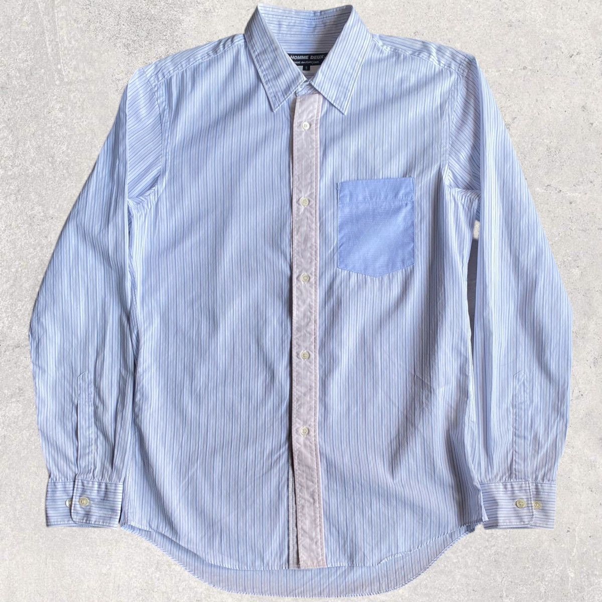 Comme des Garcons Mix Striped Shirt Size US S / EU 44-46 / 1 - 3 Thumbnail