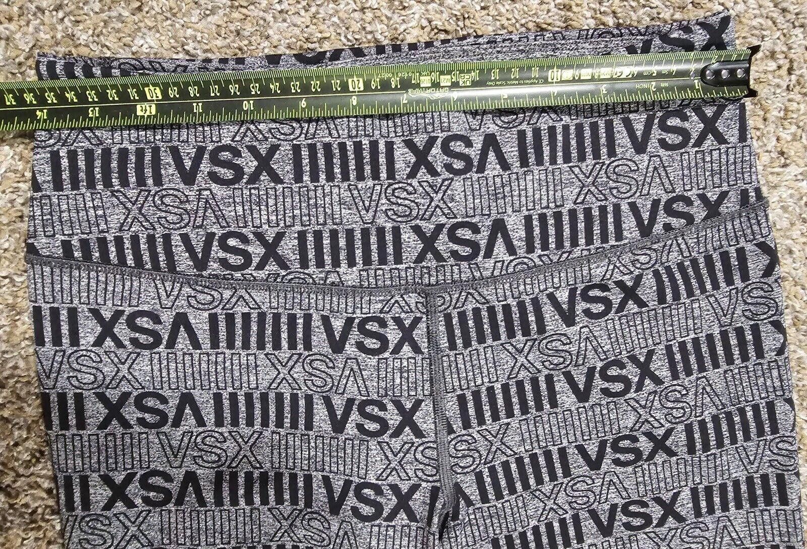 Designer victoria secret vsx sport leggings gray heather Medium Long Size 32" / US 10 / IT 46 - 3 Thumbnail