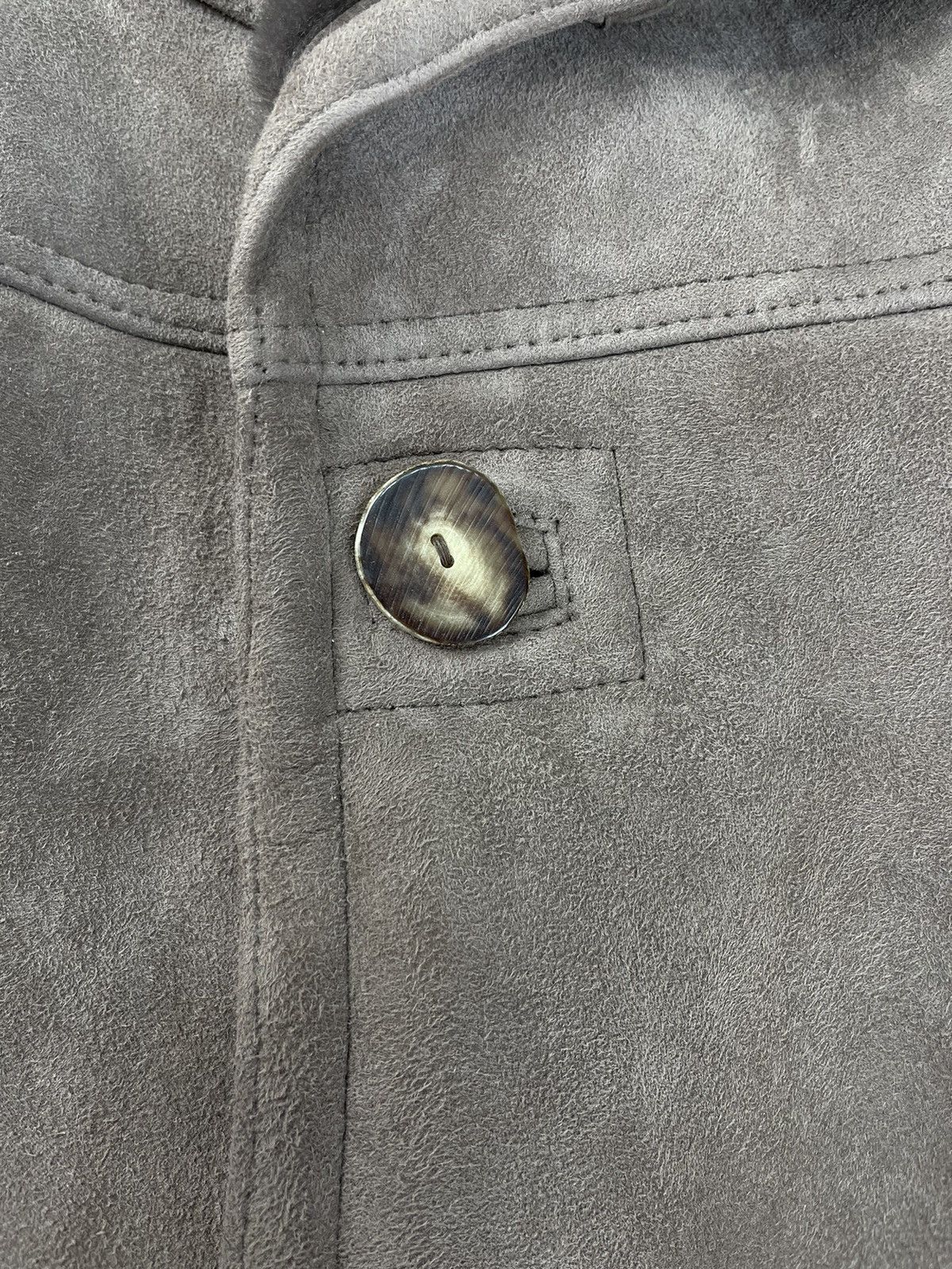 Sawyer of Napa Sawyer Of Napa Suede Suede Sheepskin Western Rancher Jacket Size US M / EU 48-50 / 2 - 8 Thumbnail