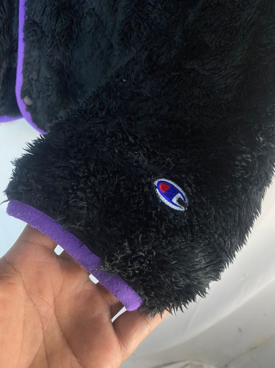 Champion Champion spellout fleece snap button cardigan sweater Size US M / EU 48-50 / 2 - 8 Thumbnail