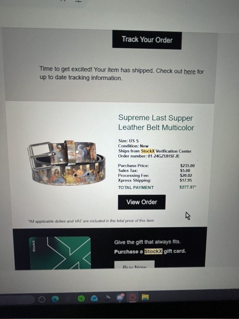 Supreme Supreme Last Supper Belt (SS25) Size ONE SIZE - 14 Thumbnail