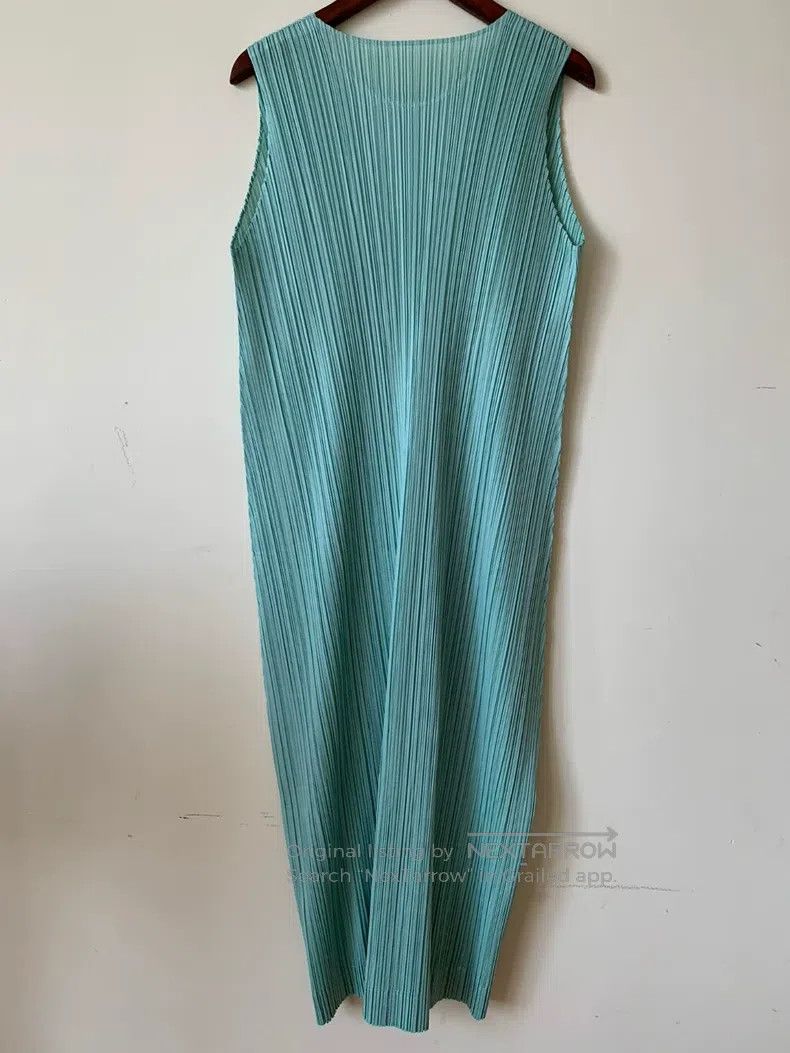 Issey Miyake Issey Miyake Matcha Green Dress Size M / US 6-8 / IT 42-44 - 2 Thumbnail