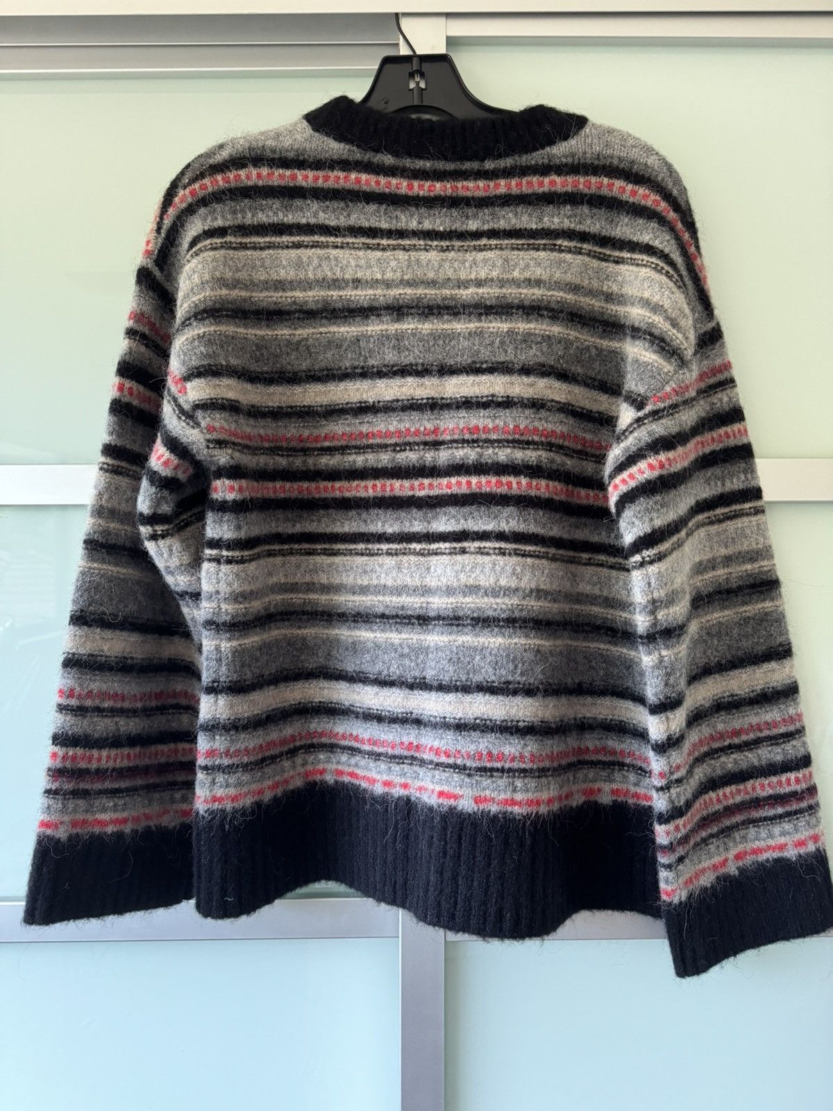 Ganni Ganni Stripe Boxy Cardigan Size XXS / US 00 / IT 34 - 6 Thumbnail