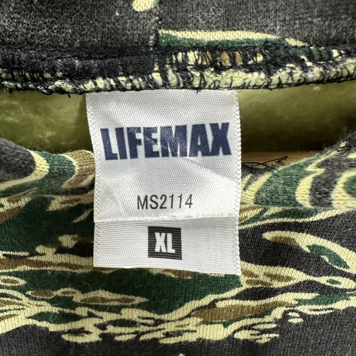 Japanese Brand LIFE MAX CAMO TIGER STRIPE HOODIE SWEATSHIRT Size US XL / EU 56 / 4 - 7 Thumbnail