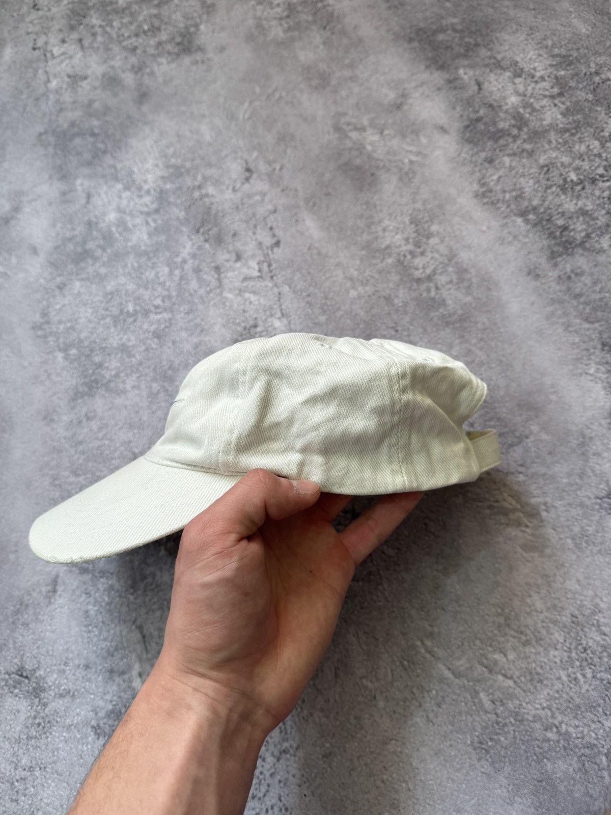 Nike Vintage Nike 90s Small Swoosh Blue Baseball Cap Hat OS Size ONE SIZE - 4 Thumbnail