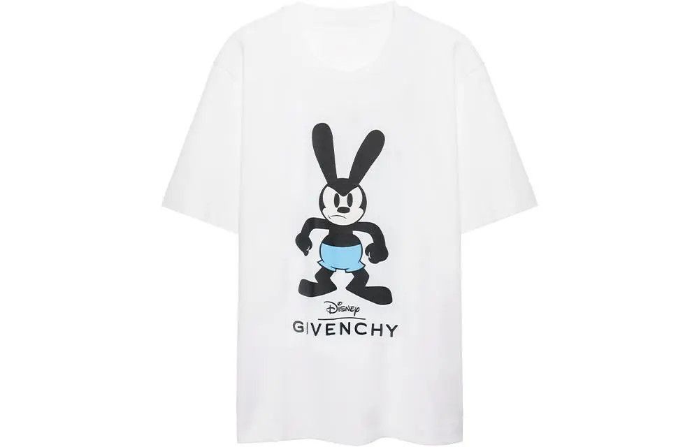 Givenchy Givenchy Givenchy Cartoon Graphic Round Neck TShirt -2507 Size US XS / EU 42 / 0 - 1 Thumbnail