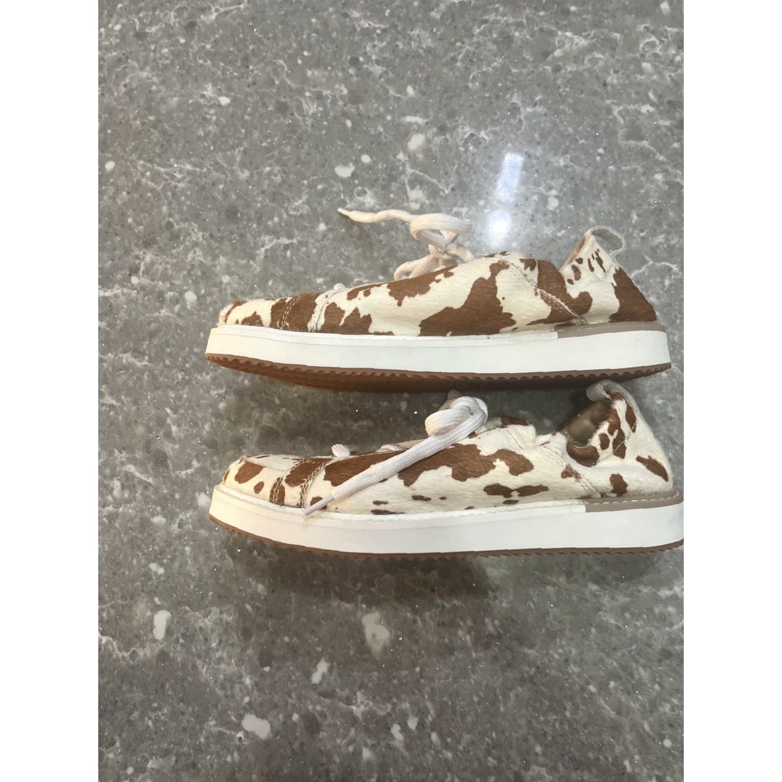Hush Puppies Hush Puppies Ryann Moyen Women Slip On Sneaker 7.5 Cow Print M Leather Womens Size US 8 / IT 38 - 5 Thumbnail