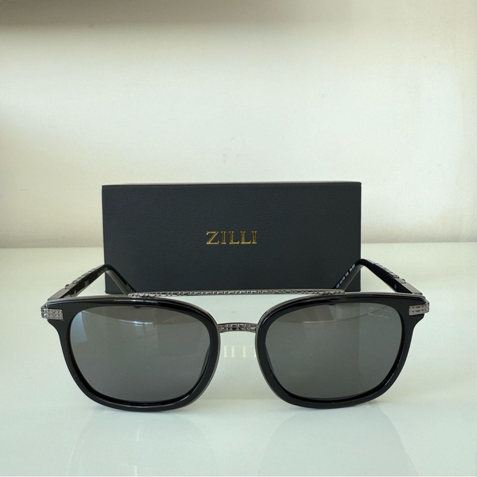NEW!!! Zilli men sunglasses ZI 65014 C02 Authentic 920$