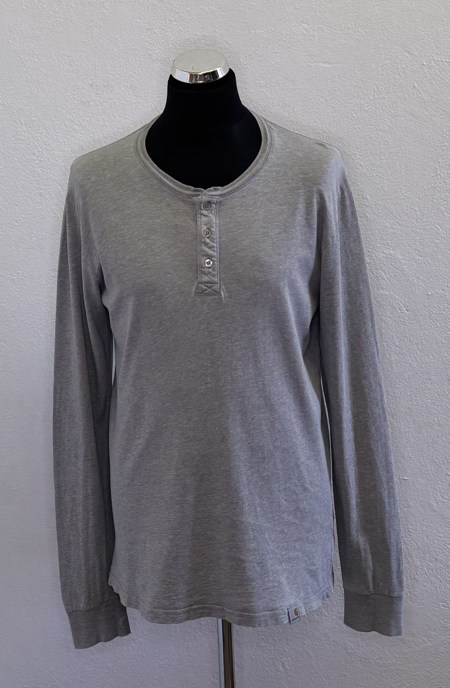 Carhartt Longsleeve gray Carhartt large Size US L / EU 52-54 / 3 - 1 Thumbnail