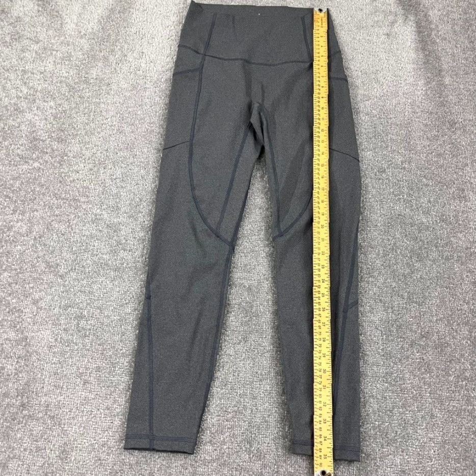 Everlane Everlane Leggings Womens Medium 26" Gray Perform Hidden Pocket Yoga Gym Run Size 32" / US 10 / IT 46 - 6 Thumbnail