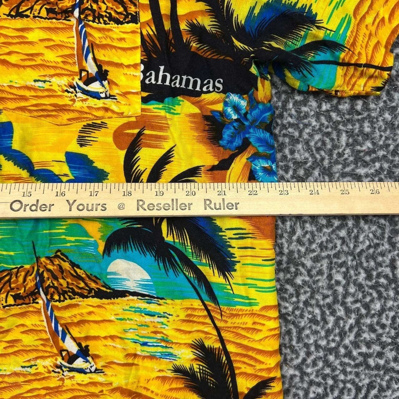Other Vintage Yehmon Bahamas Hawaiian L Tropical Palm Tree Print Size US L / EU 52-54 / 3 - 6 Thumbnail