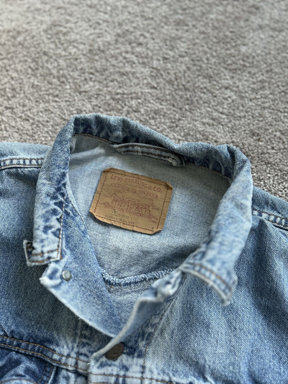 Levi's × Levi's Vintage Clothing × Vintage Vintage Levi Jean Jacket Size US M / EU 48-50 / 2 - 6 Thumbnail