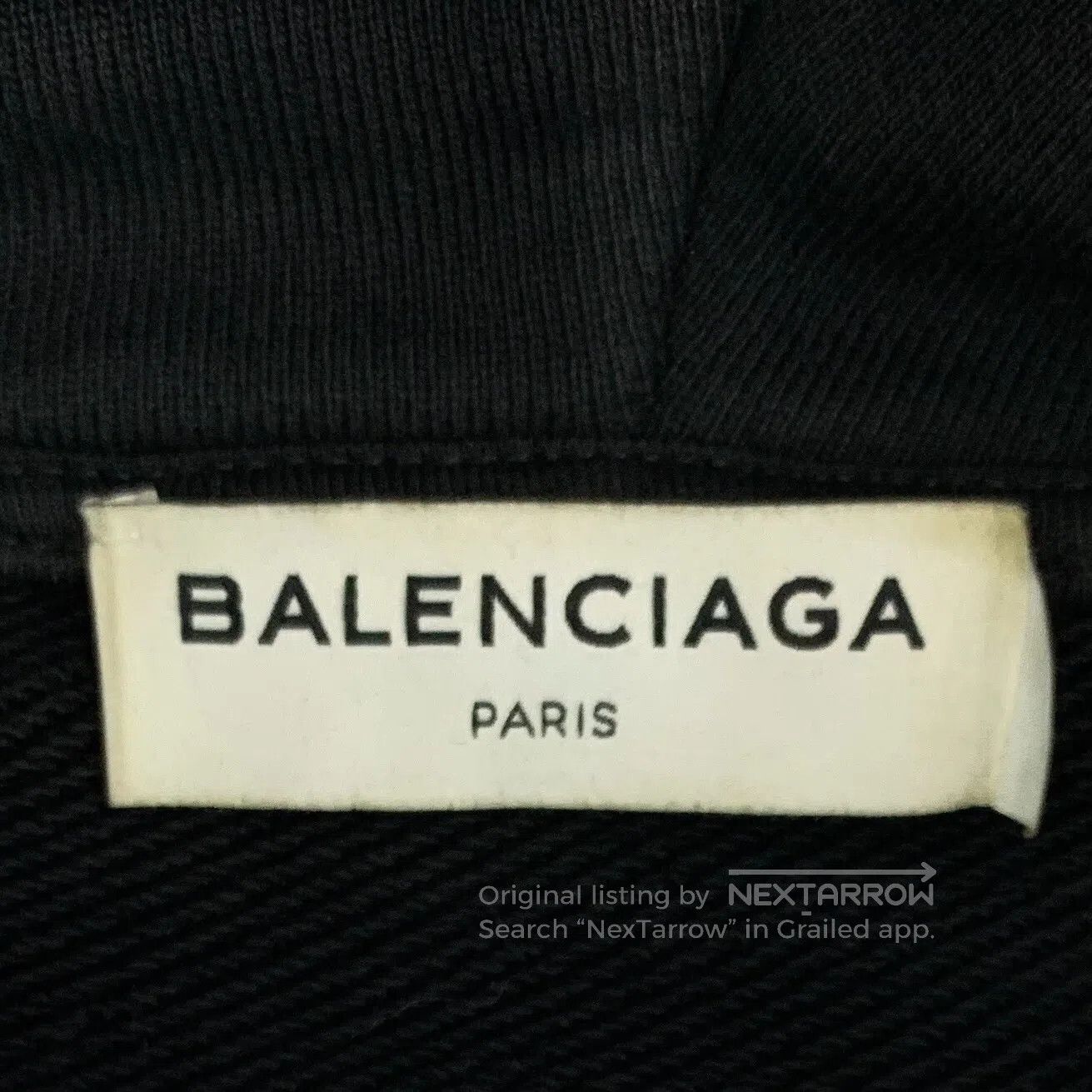 Giorgio Armani Giorgio Armani Black cotton hooded long sleeve sweatshirt Size US S / EU 44-46 / 1 - 6 Thumbnail