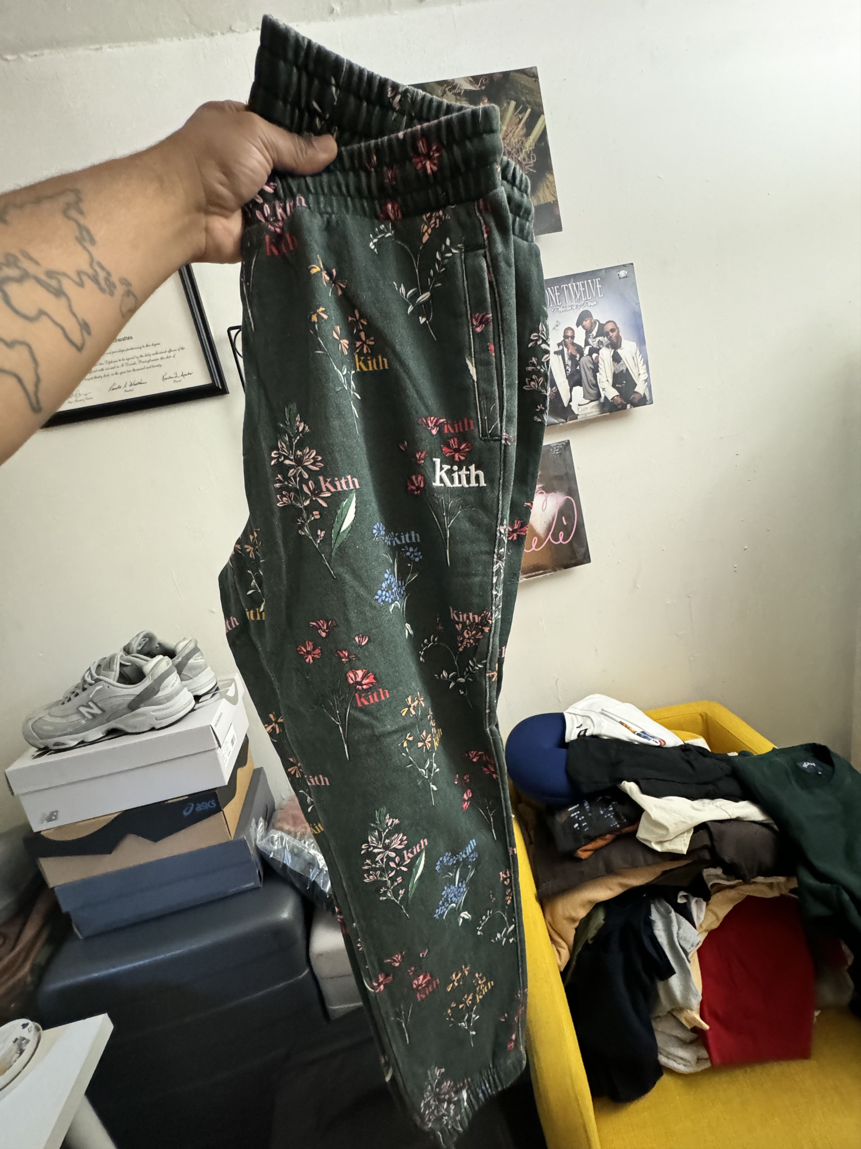 Kith Kith Botanical Floral Williams Sweatpants Size US 36 / EU 52 - 3 Thumbnail