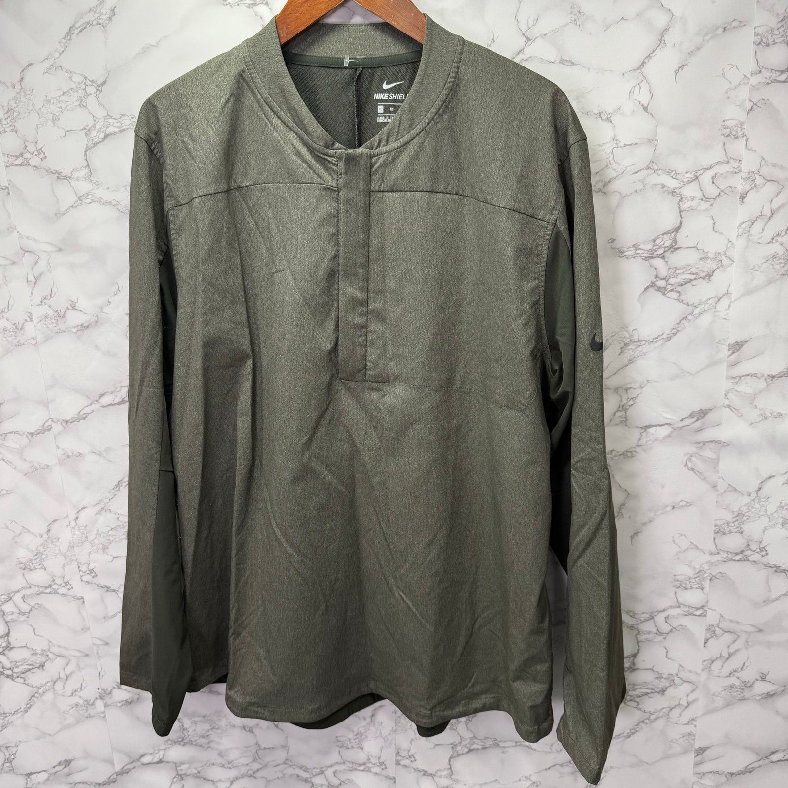 Nike Nike Shield Men's Jacket sz XL Performance Pullover #G727 Size US XL / EU 56 / 4 - 4 Thumbnail