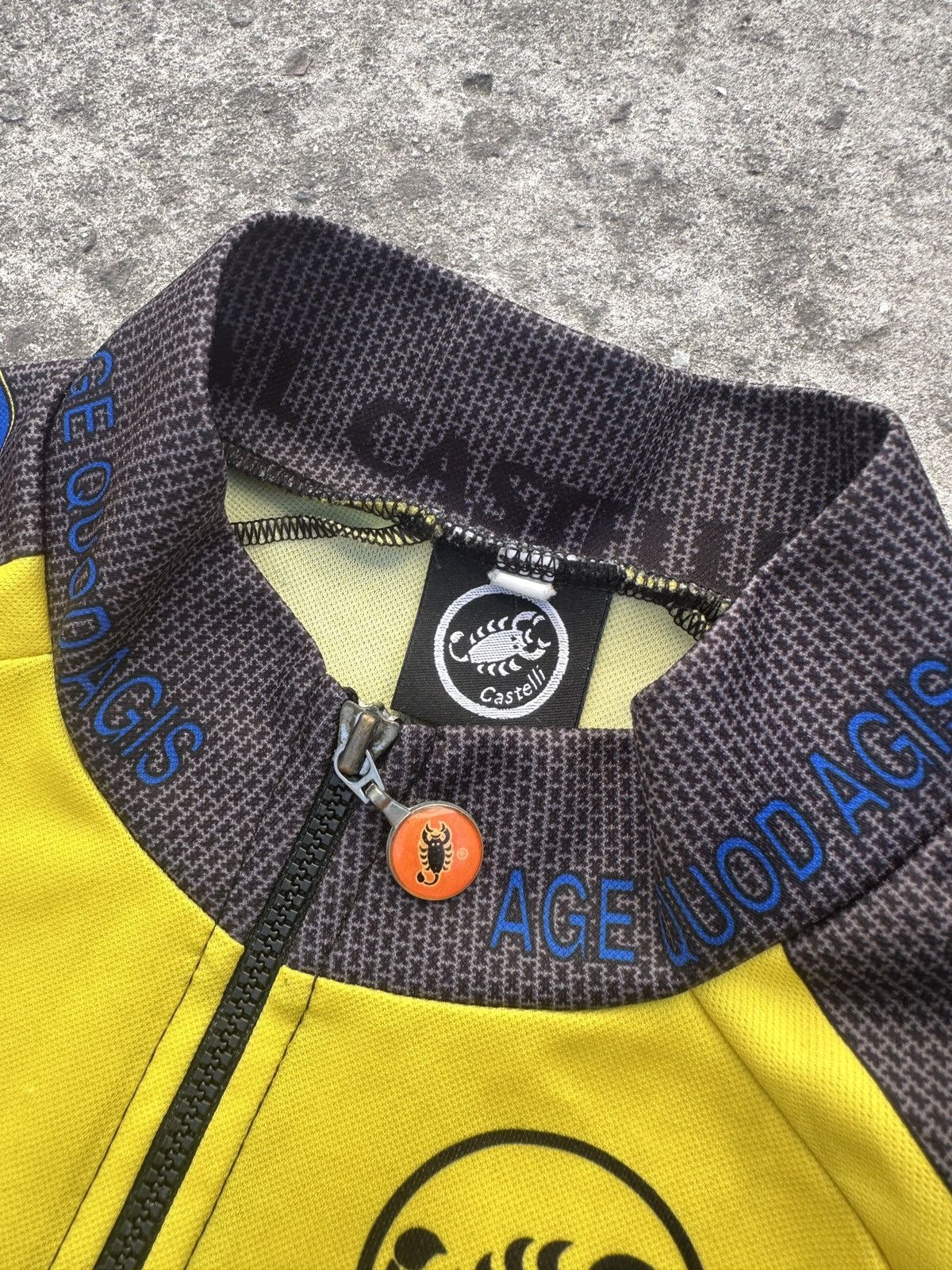 Vintage Vintage Castelli RosLoto 7G Cycle Velo Jersey Sportswear L Size US L / EU 52-54 / 3 - 3 Thumbnail