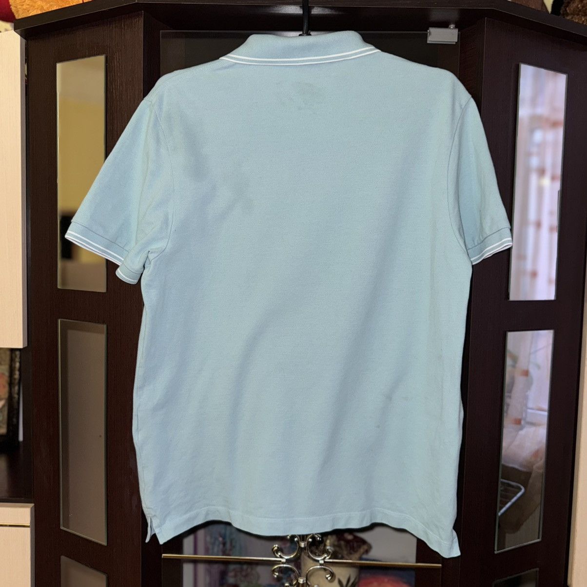 Stone Island Vintage Polo Stone Island Box Logo Tee Blue T-shirt Size US S / EU 44-46 / 1 - 5 Thumbnail