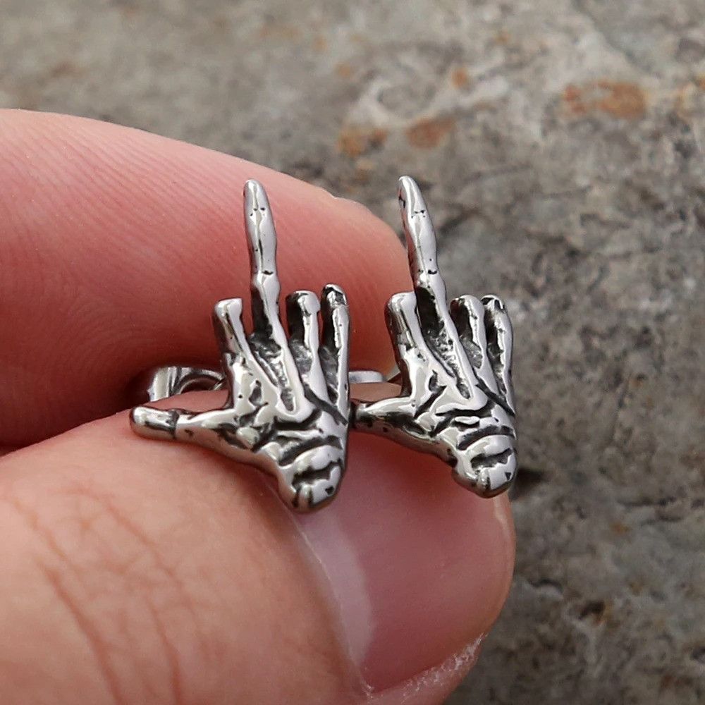 Japanese Brand × Vintage Ghost Hand Earrings Size ONE SIZE - 6 Thumbnail