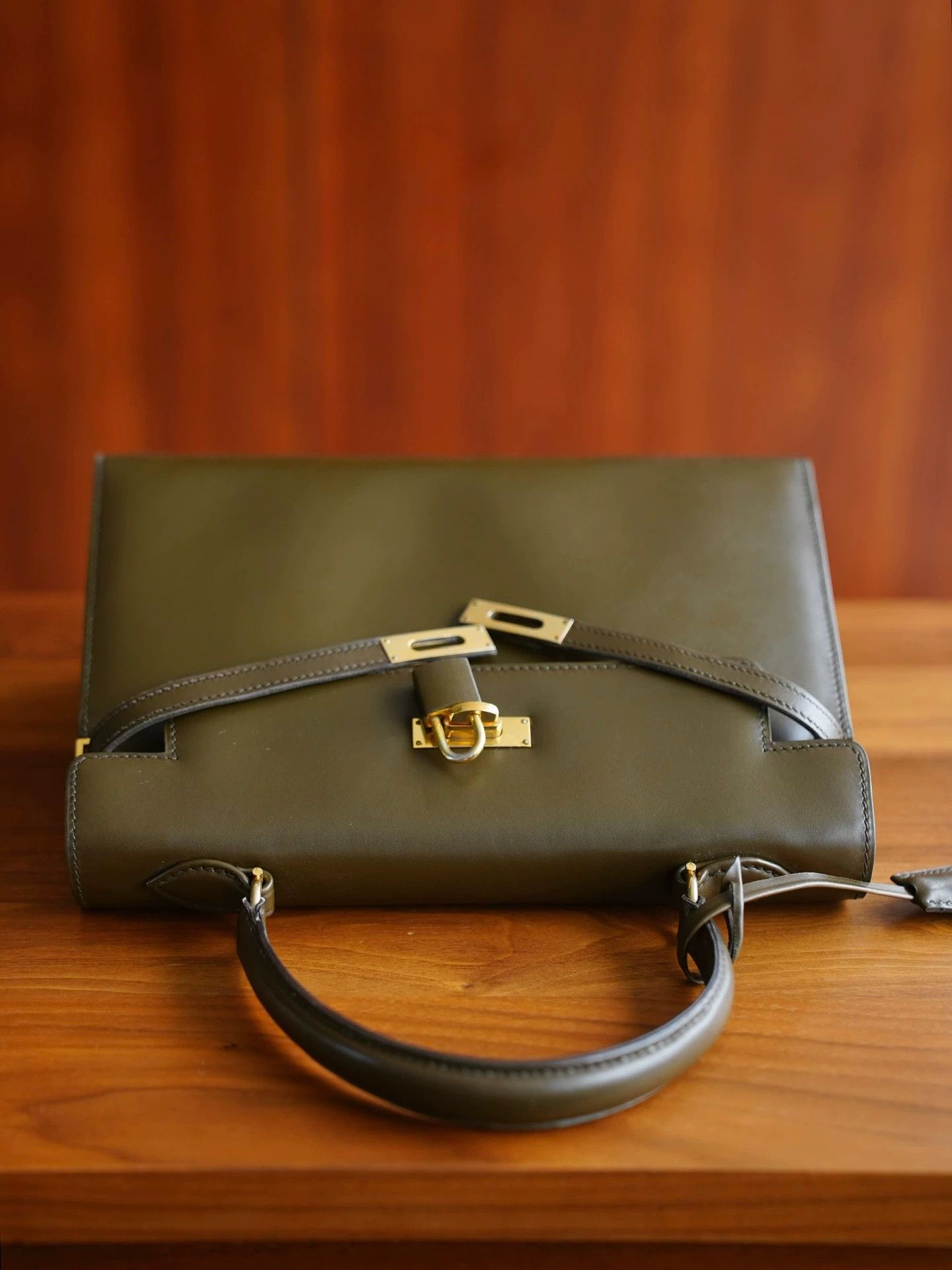 Other Morabito Vintage Pickle Green Kelly30 Bag Light Use Size ONE SIZE - 7 Thumbnail
