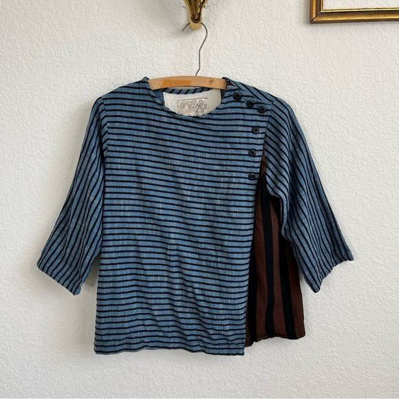 Other Ace and Jig Promenade Striped Side Cross Button Contrast Top Size S / US 4 / IT 40 - 1 Thumbnail