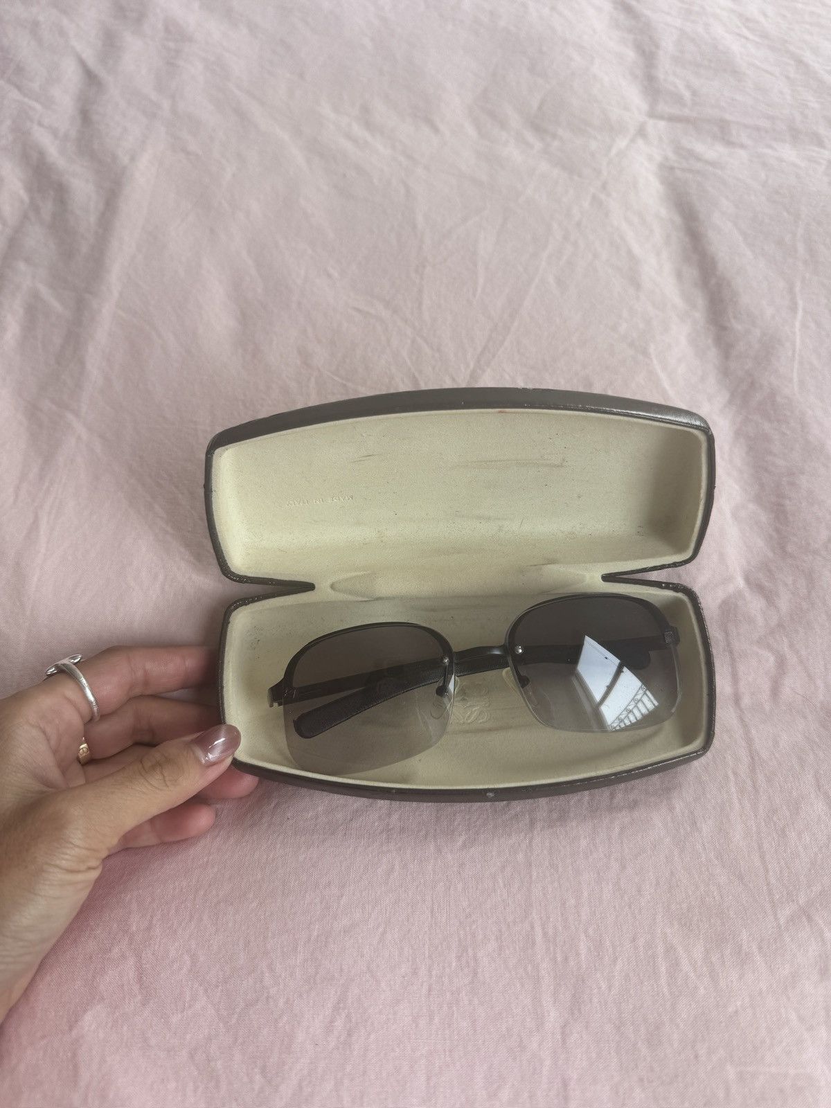 Loewe Vintage Loewe Rimless Gradient Sunglasses Size ONE SIZE - 3 Thumbnail