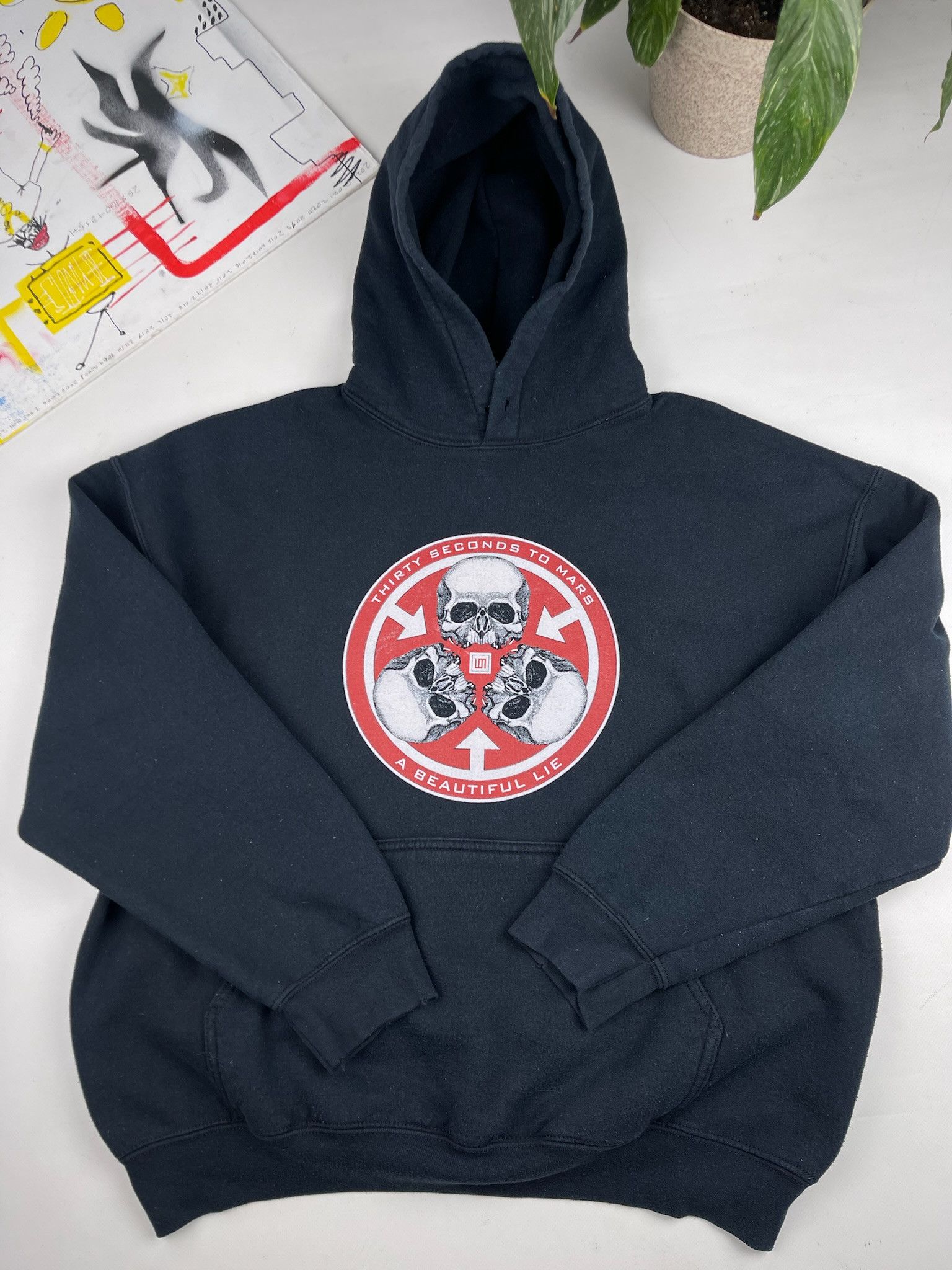Band Tees Vintage 30 Seconds to Mars hoodie Size US L / EU 52-54 / 3 - 2 Thumbnail