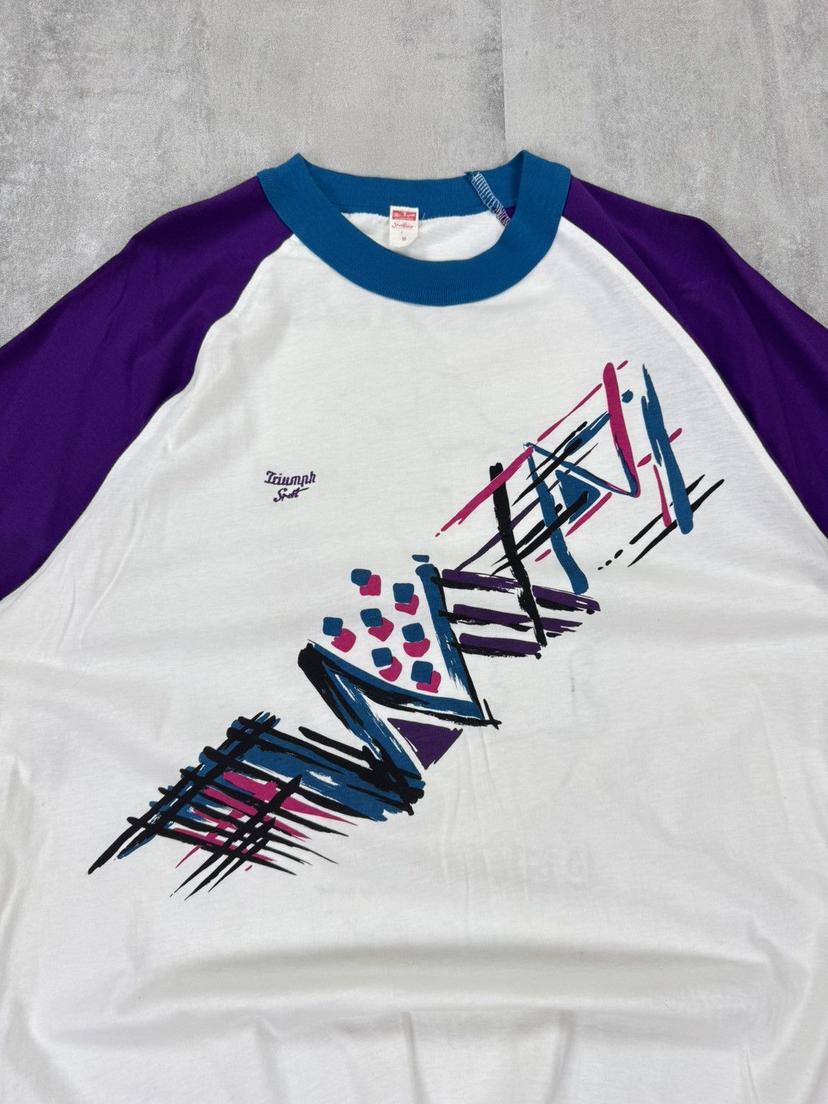 Vintage Triumph International Sportswear SWIMTEAM VAT 89 Denmark Size US M / EU 48-50 / 2 - 3 Thumbnail