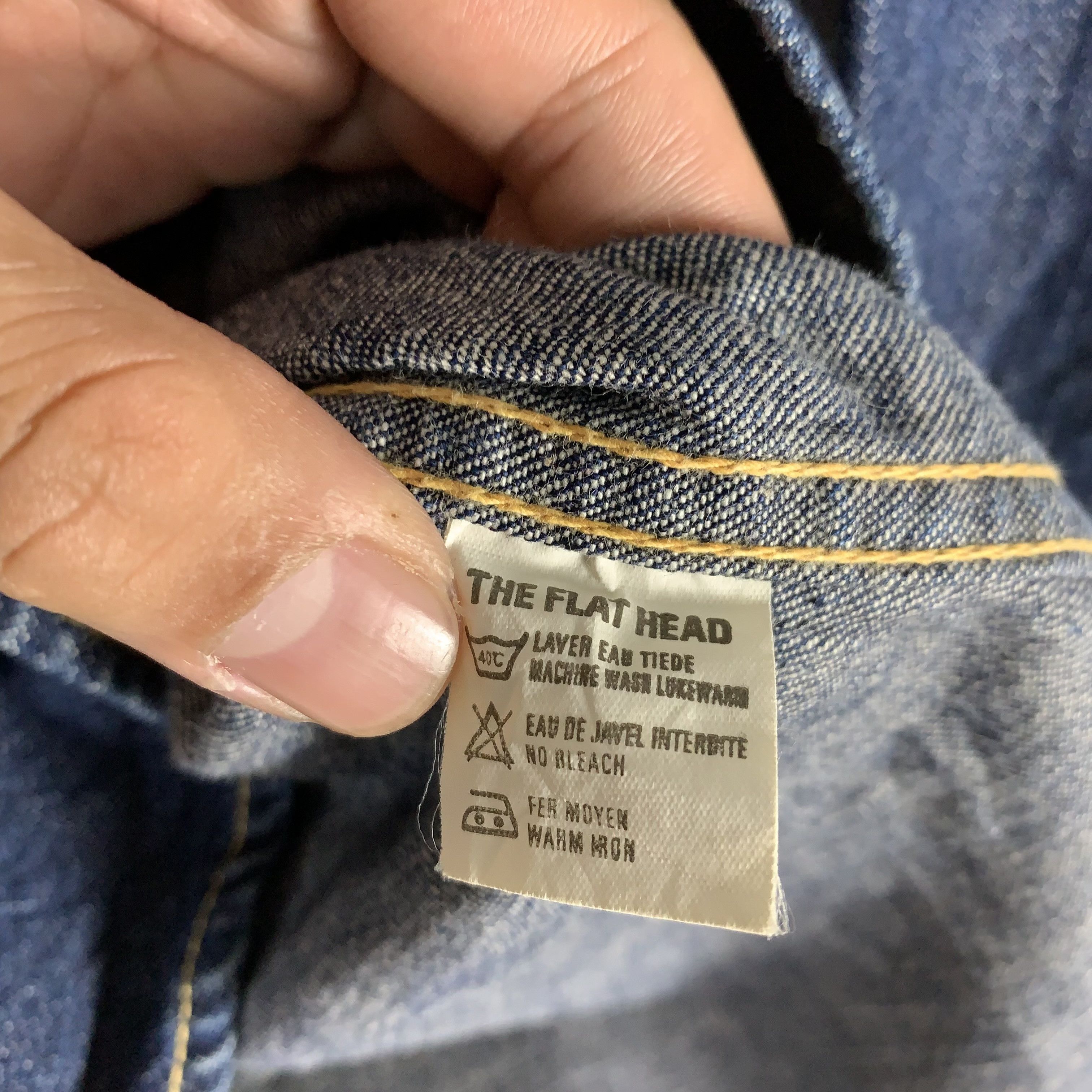 The Flat Head The Flat Head Denim Western Shirt Size US XS / EU 42 / 0 - 7 Thumbnail