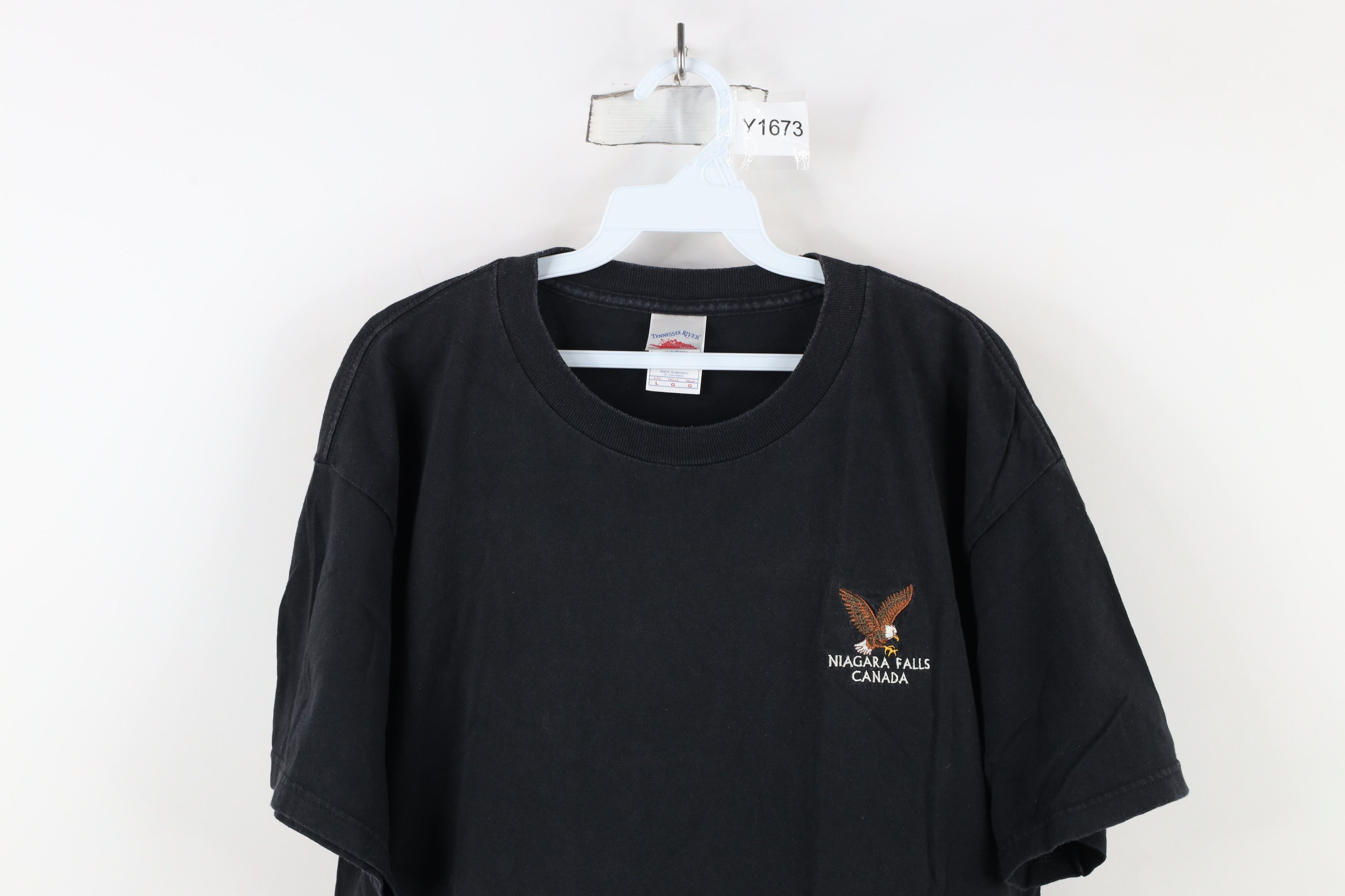 Vintage Vintage 90s Streetwear Niagara Falls Canada Eagle T-Shirt Size US L / EU 52-54 / 3 - 2 Thumbnail
