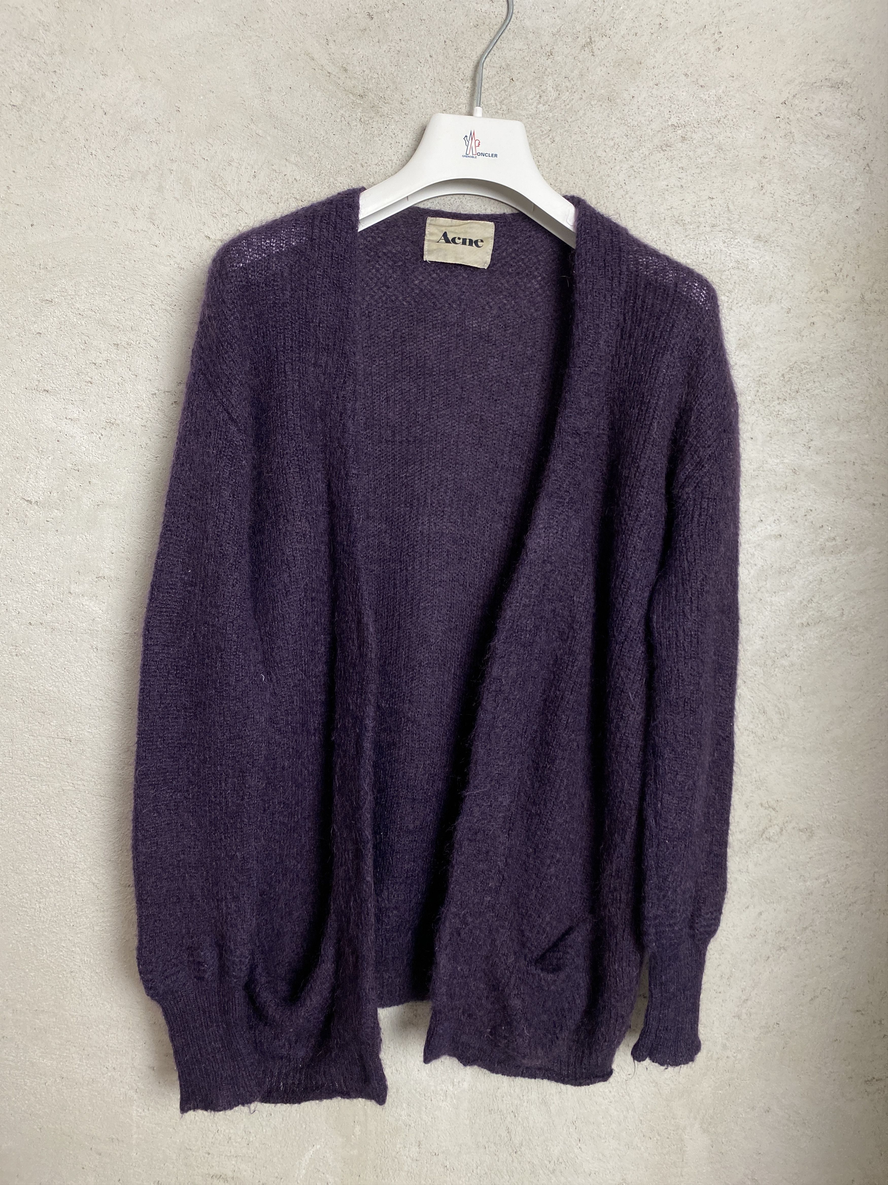 Acne Studios Acne Beryl AW08 cardigan sweater knitwear mohair Size XS / US 0-2 / IT 36-38 - 1 Thumbnail