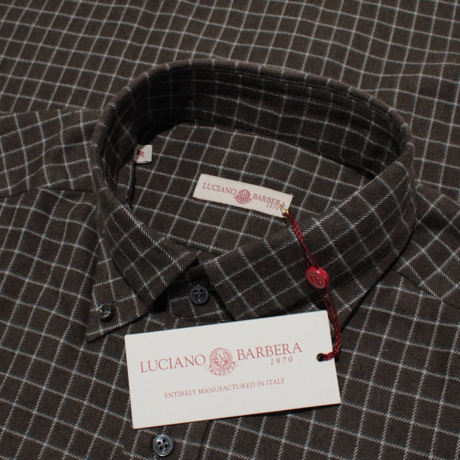 Luciano Barbera Luciano Barbera New with tags Shirt Size M US In Brown Size US M / EU 48-50 / 2 - 1 Thumbnail