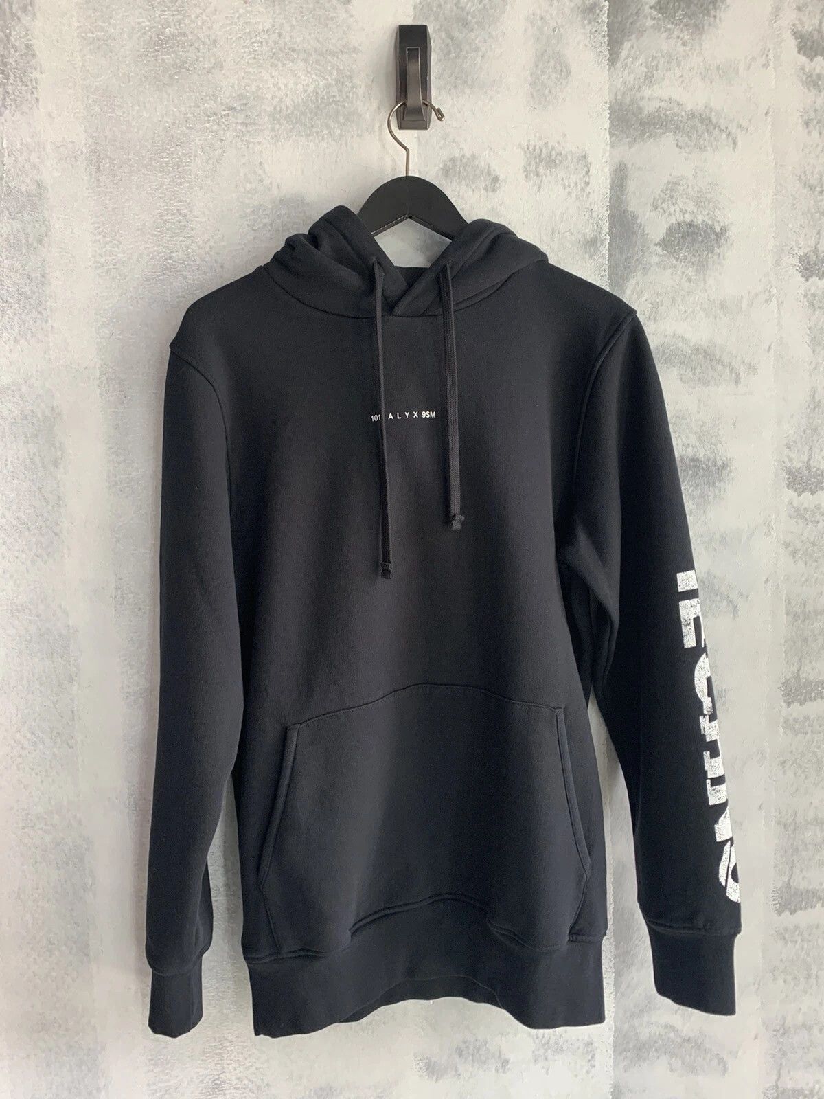 1017 ALYX 9SM 1017 ALYX 9SM Black Techno Scar Hoodie Size US S / EU 44-46 / 1 - 1 Thumbnail