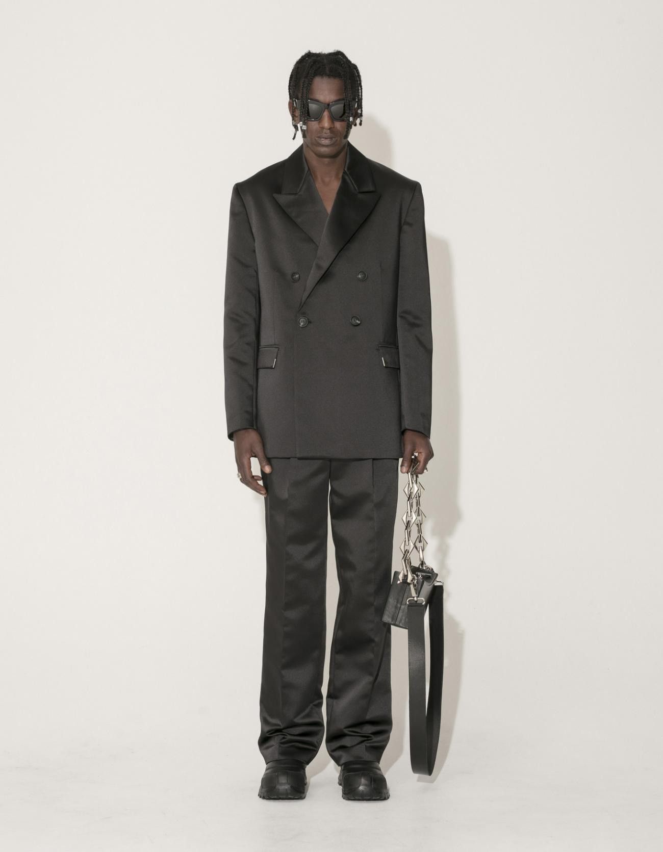 Han Kjobenhavn !DS! AW22 Han Kjobenhavn Boxy Suit Black Suit Size 40R - 1 Thumbnail