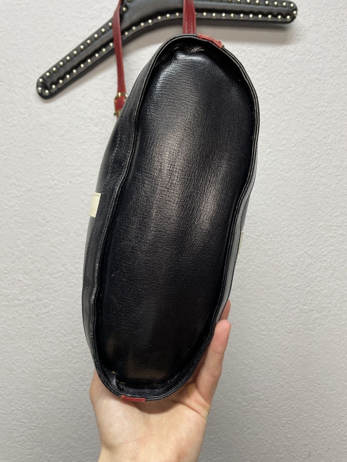 Designer × Fendi Vintage Y2K Fendi Monogram Leather Shoulder Bag Size ONE SIZE - 12 Thumbnail