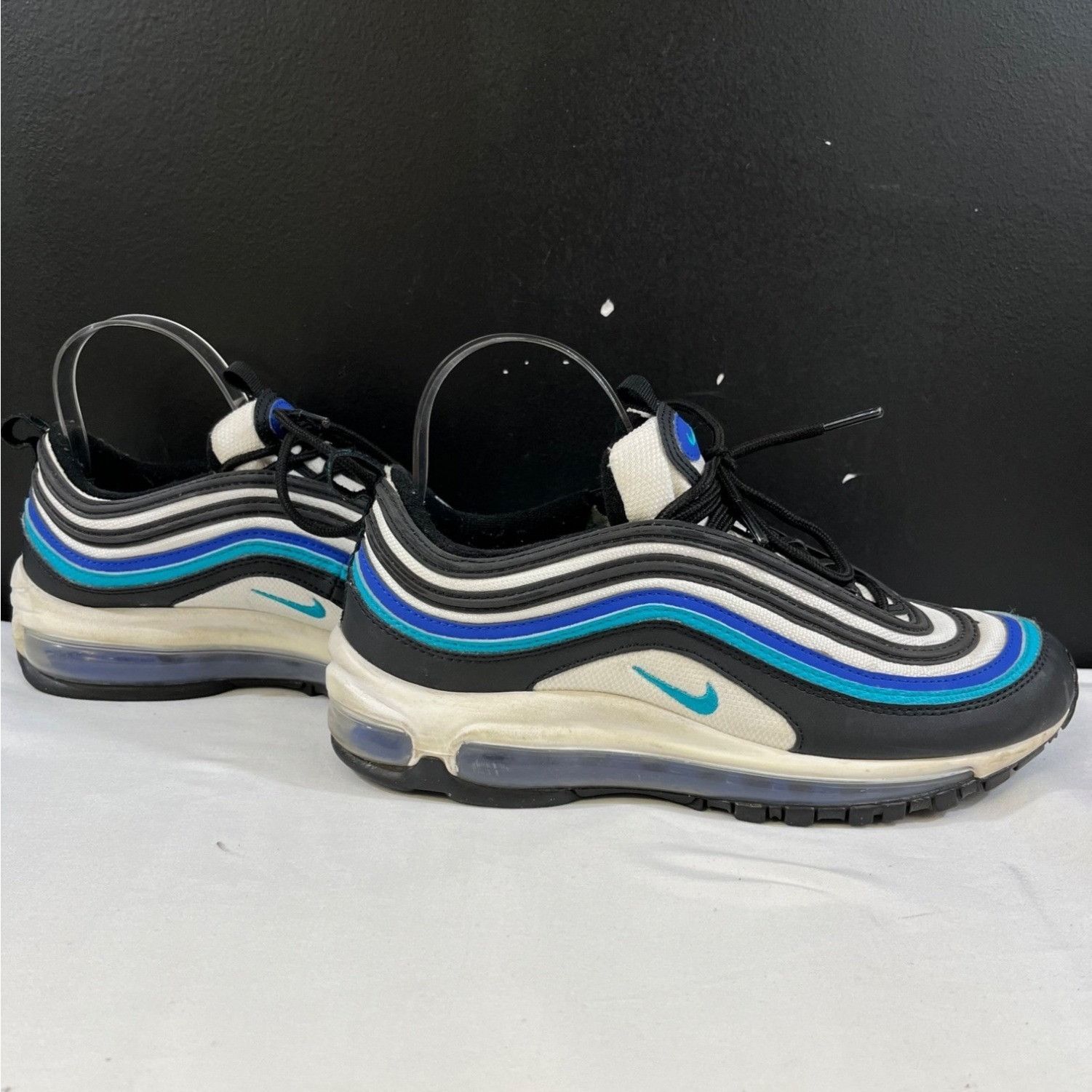 Nike Nike Air Max 97 GS Big Boys Black Sneakers Size 7Y SKU 6732 Size US 7 / EU 40 - 1 Thumbnail