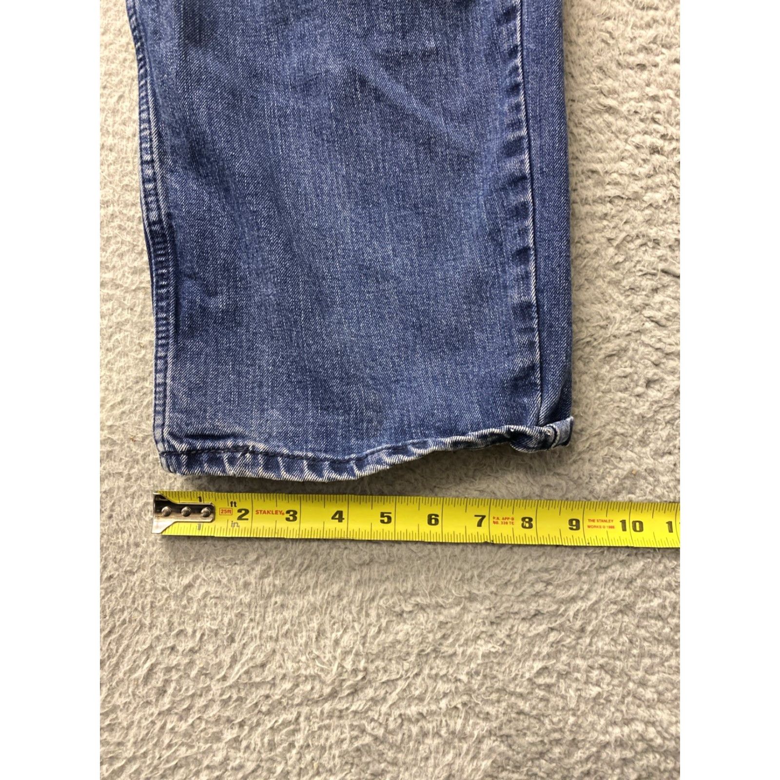 Denime VINTAGE Levi Strauss 550 Denim Jeans Men 42x30 Straight Big & Tall Blue Comfort Jeans Mens 42x30 Size US 42 / EU 58 - 6 Thumbnail