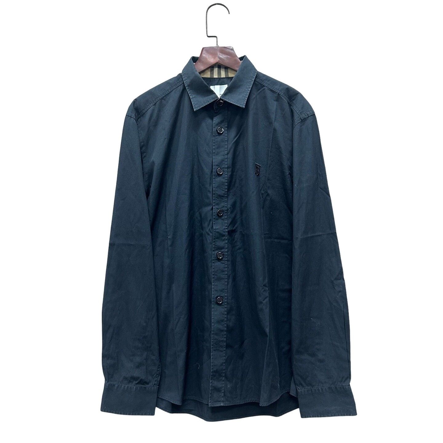Burberry Burberry Black Cotton Shirt Size S Size US S / EU 44-46 / 1 - 1 Thumbnail