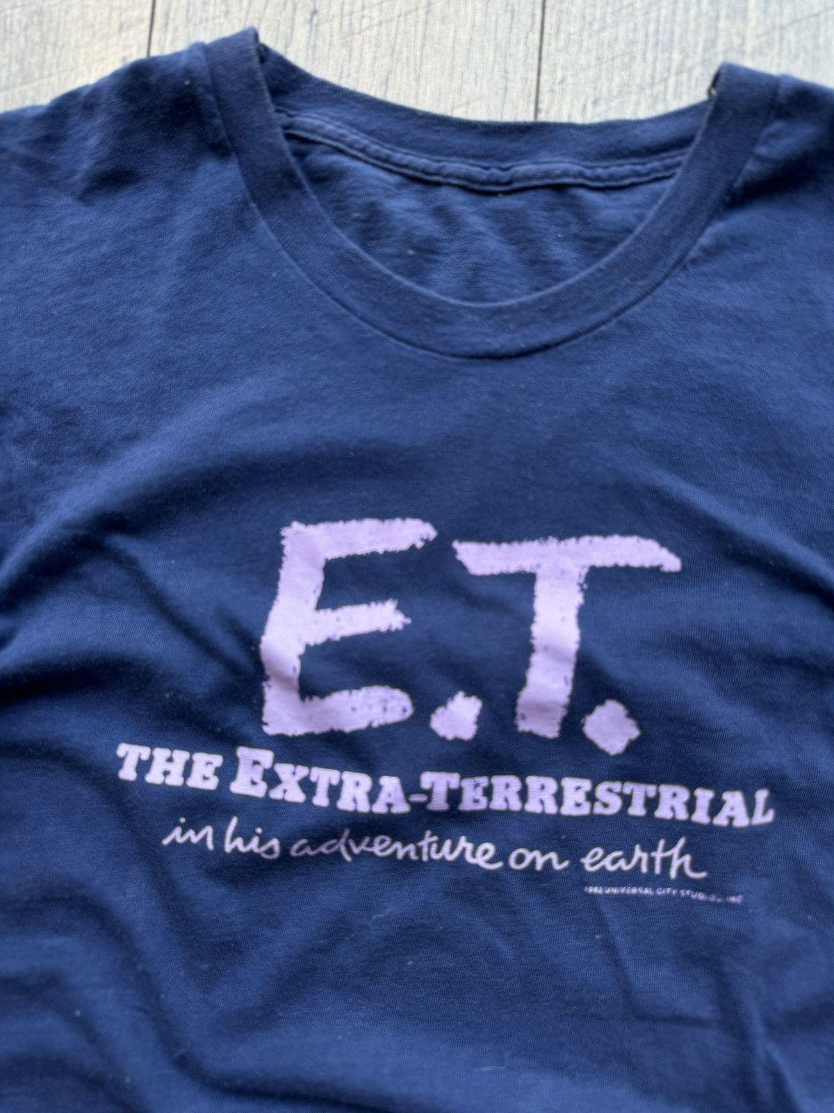 Vintage Vintage 1982 E.T. THE EXTRA-TERRESTRIAL Movie Promo Tee Size US L / EU 52-54 / 3 - 3 Thumbnail